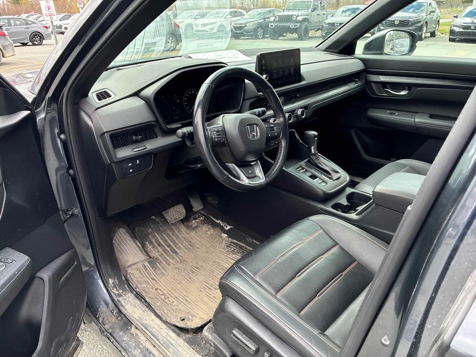 Interior driver side