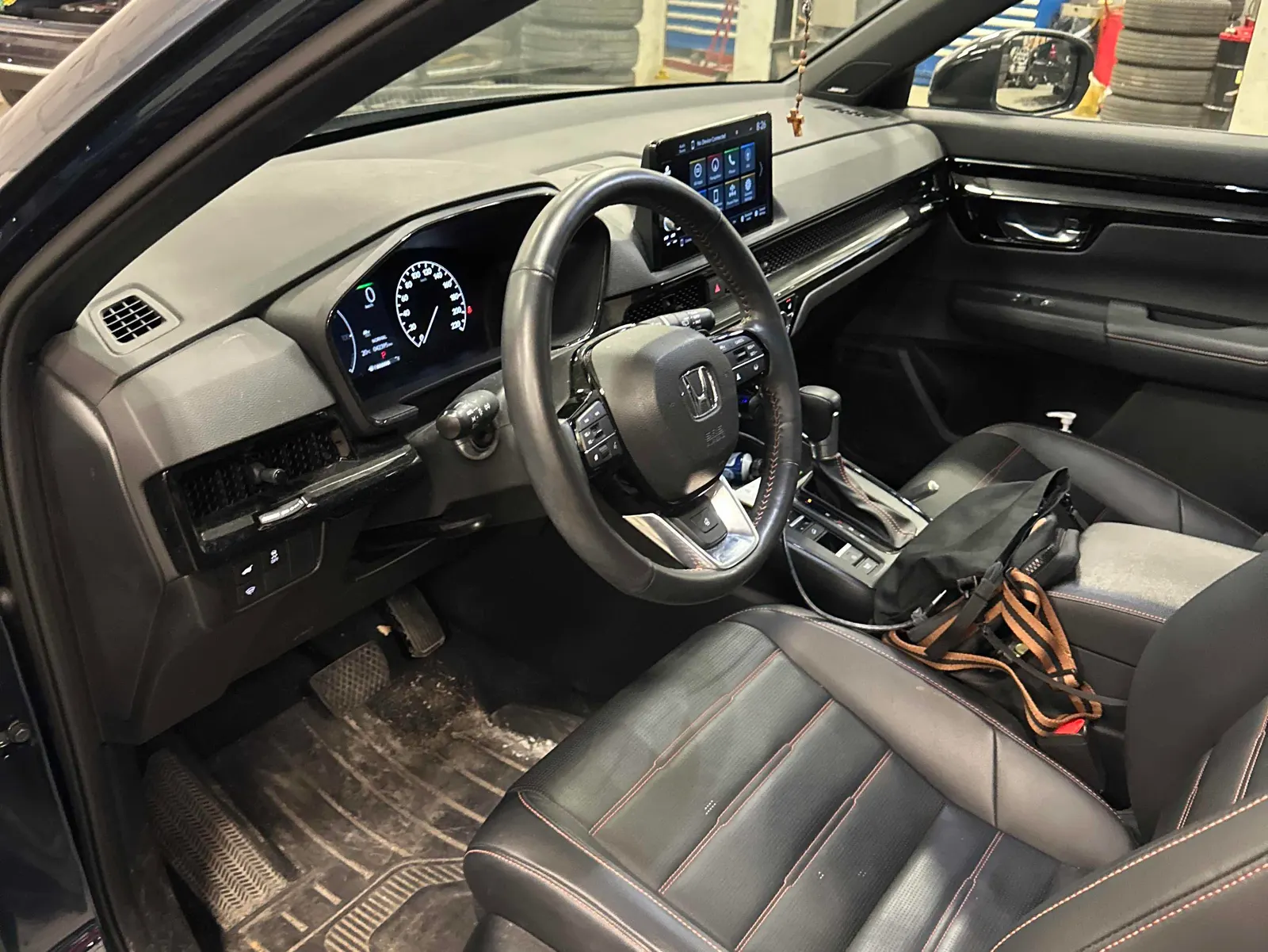 Interior driver side