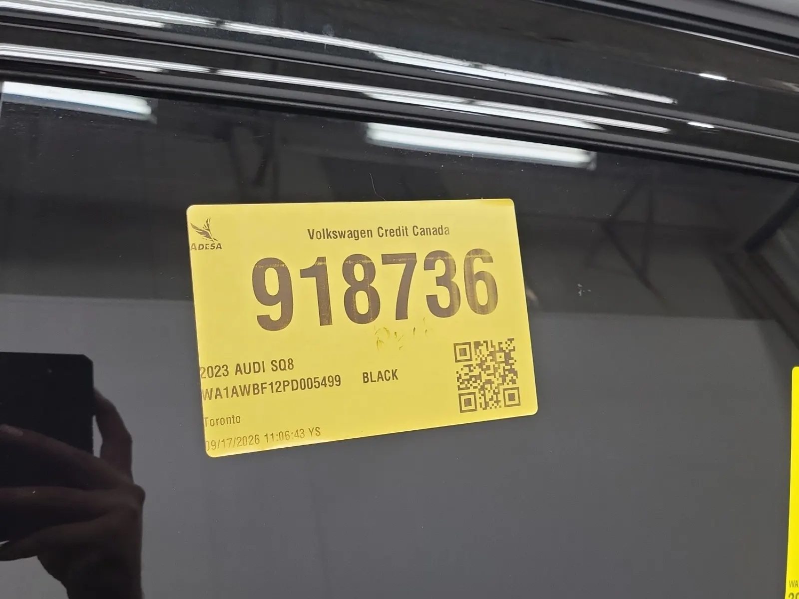 Inventory Label Photo