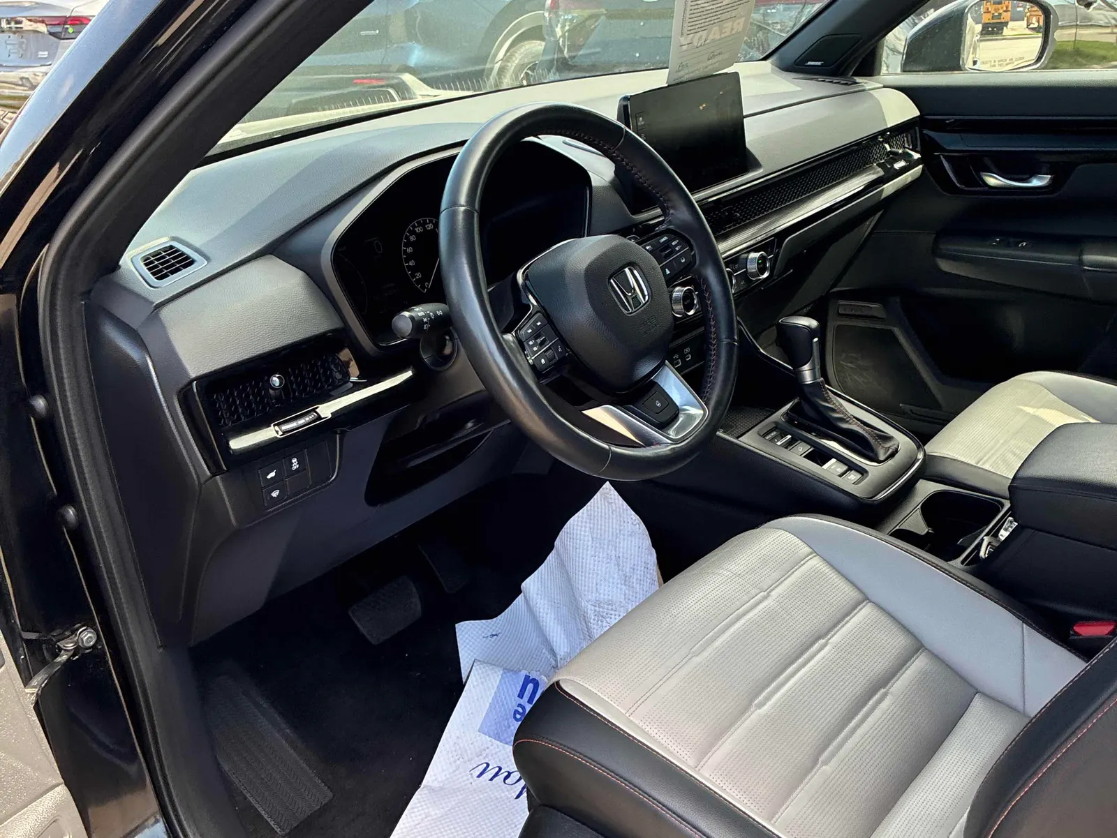 Interior driver side