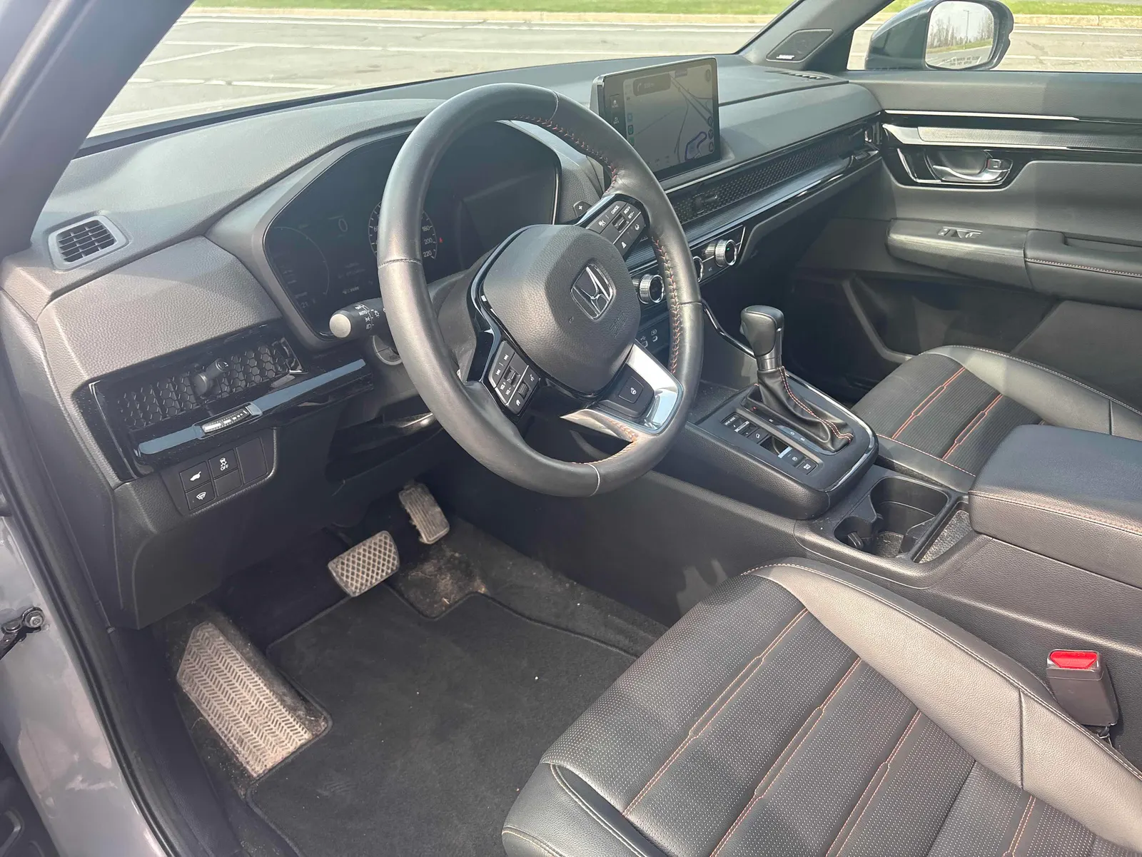 Interior driver side