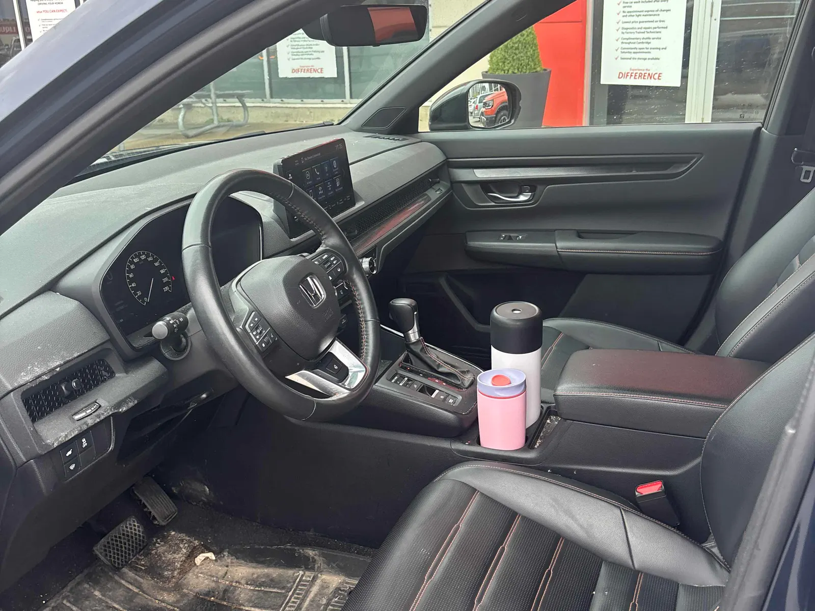 Interior driver side