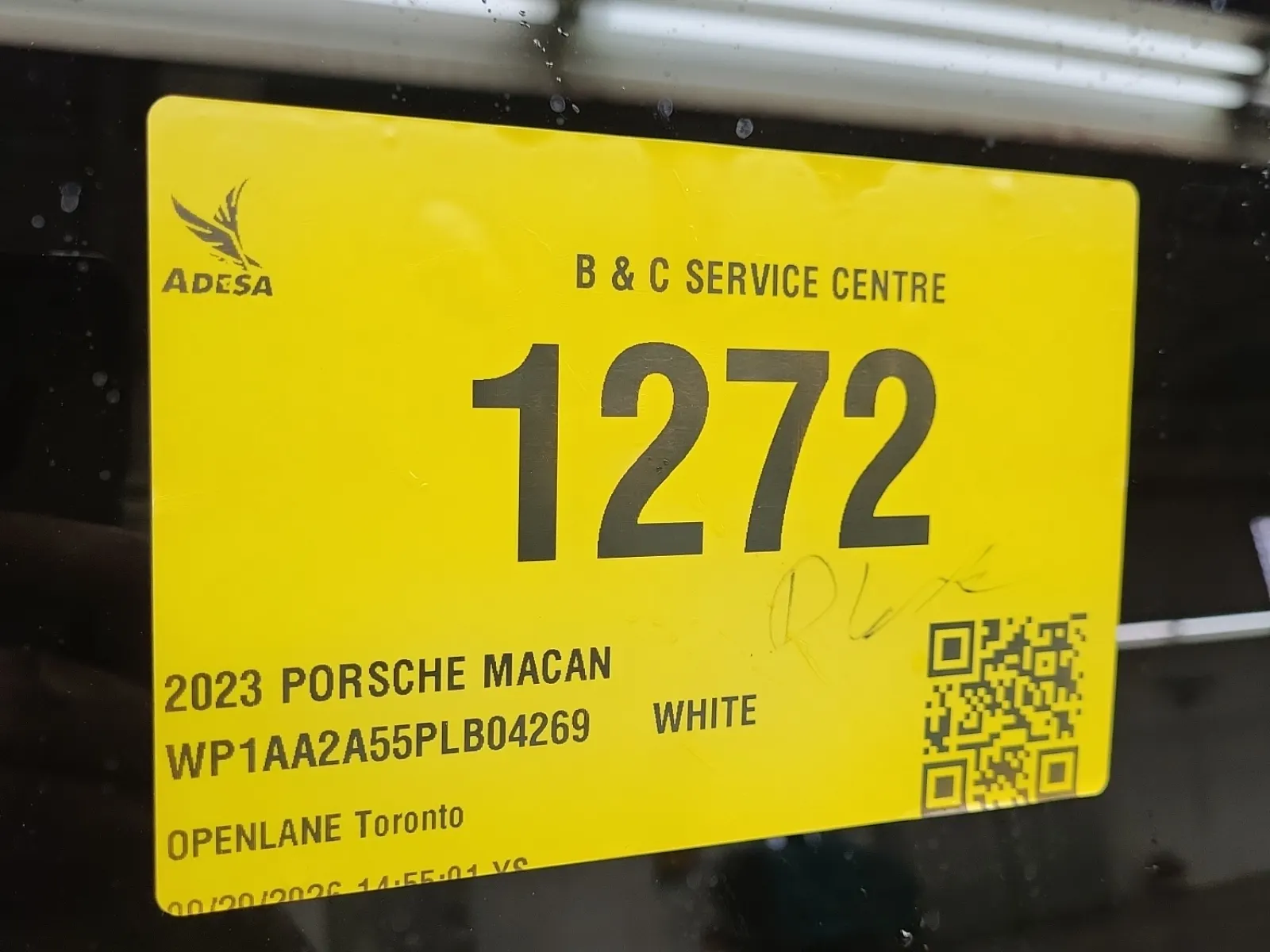 Inventory Label Photo