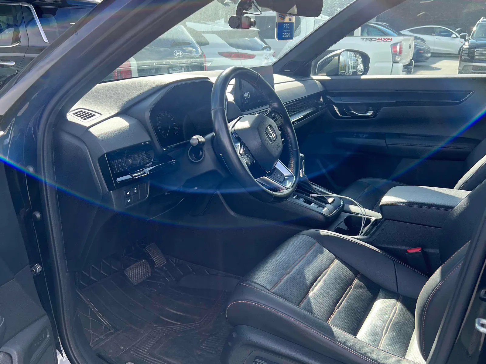 Interior driver side
