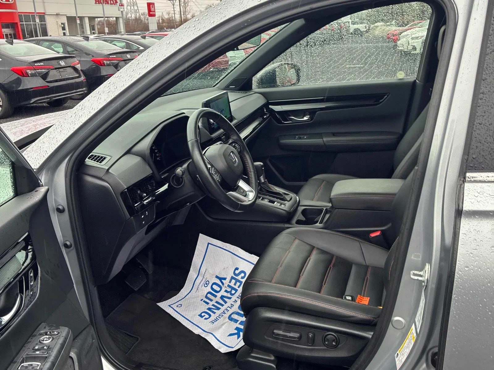 Interior driver side