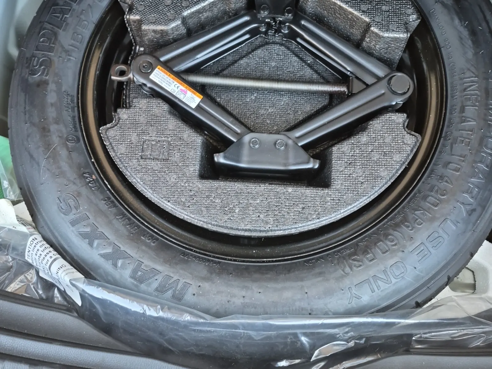 Spare Tire & Wheel Photo