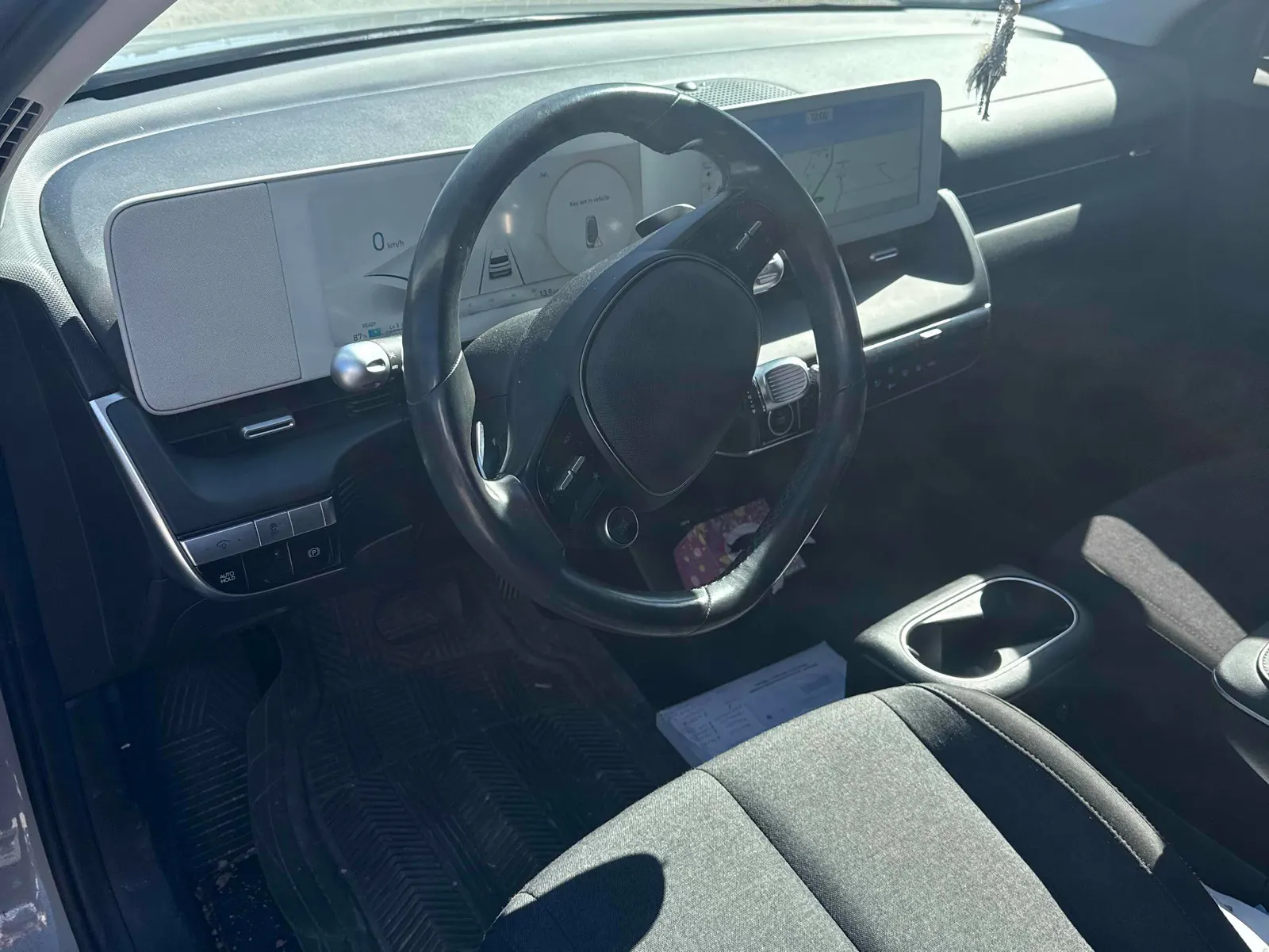 Interior driver side