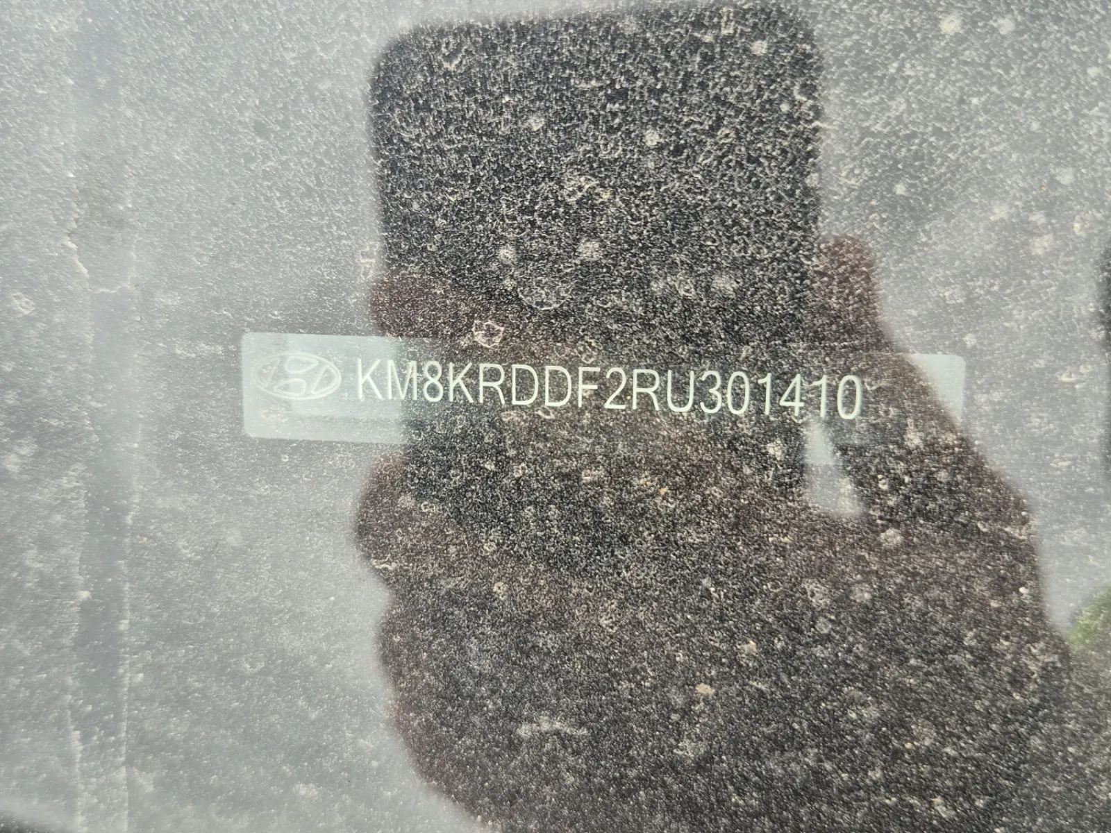 Dash VIN Plate Photo
