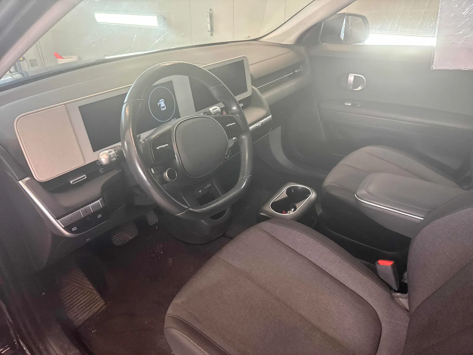 Interior driver side