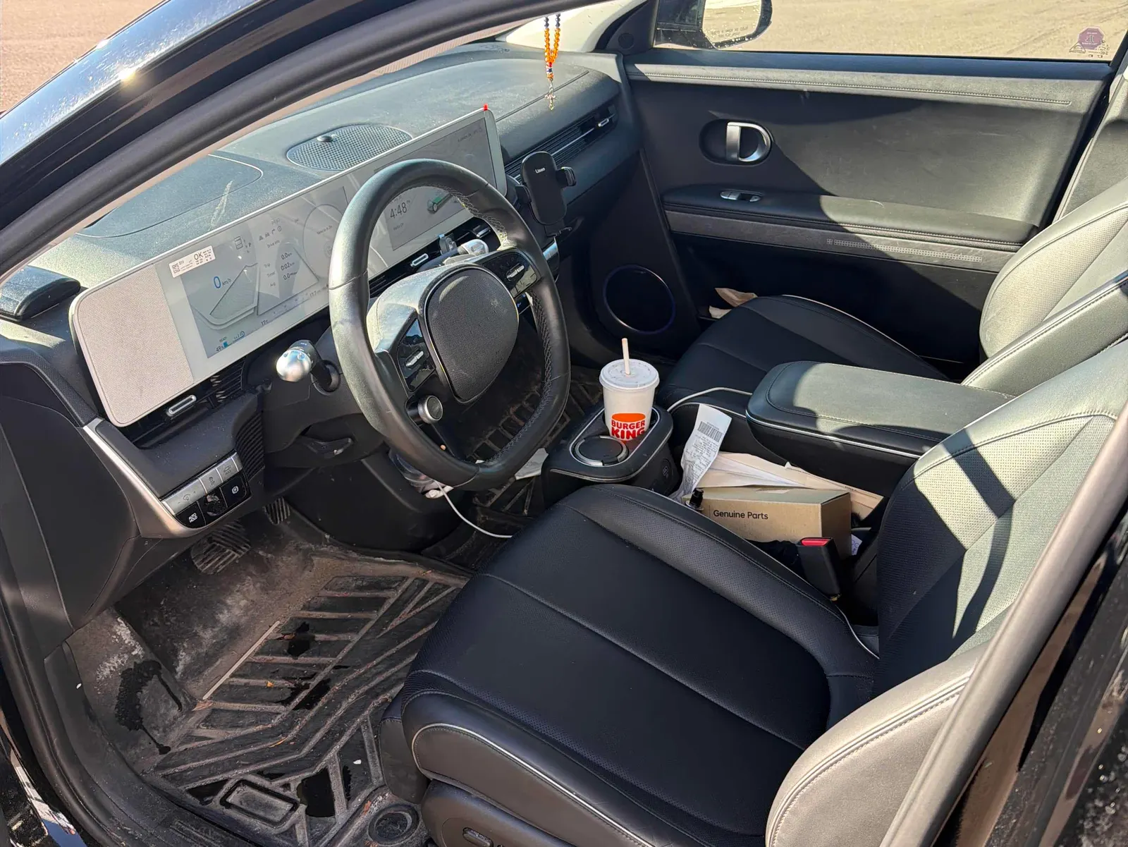 Interior driver side
