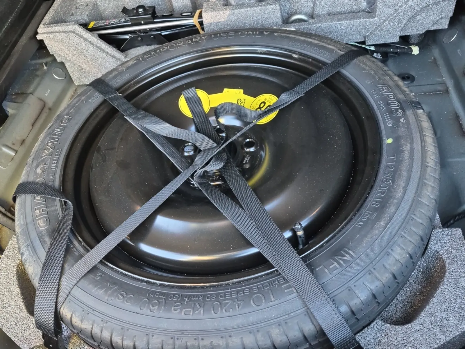 Spare Tire & Wheel Photo