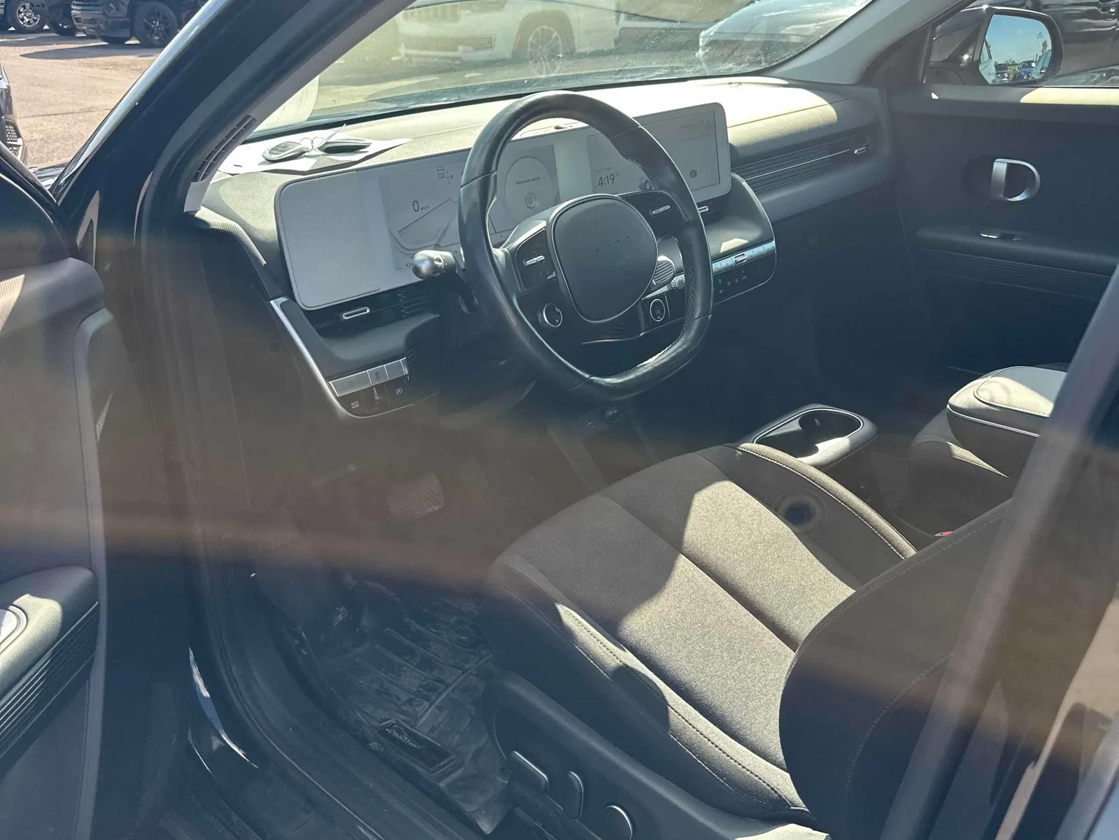 Interior driver side