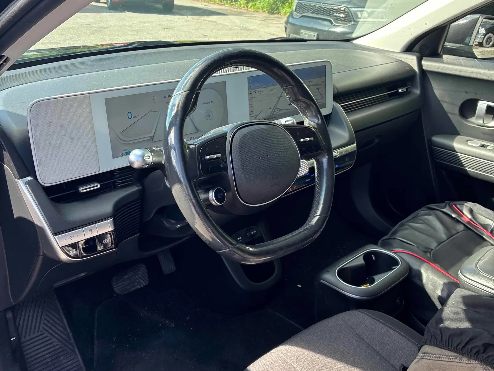 Interior driver side
