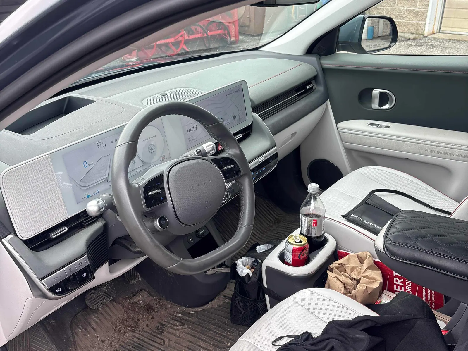 Interior driver side