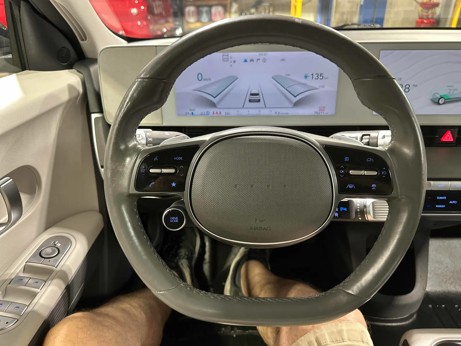 Interior driver side