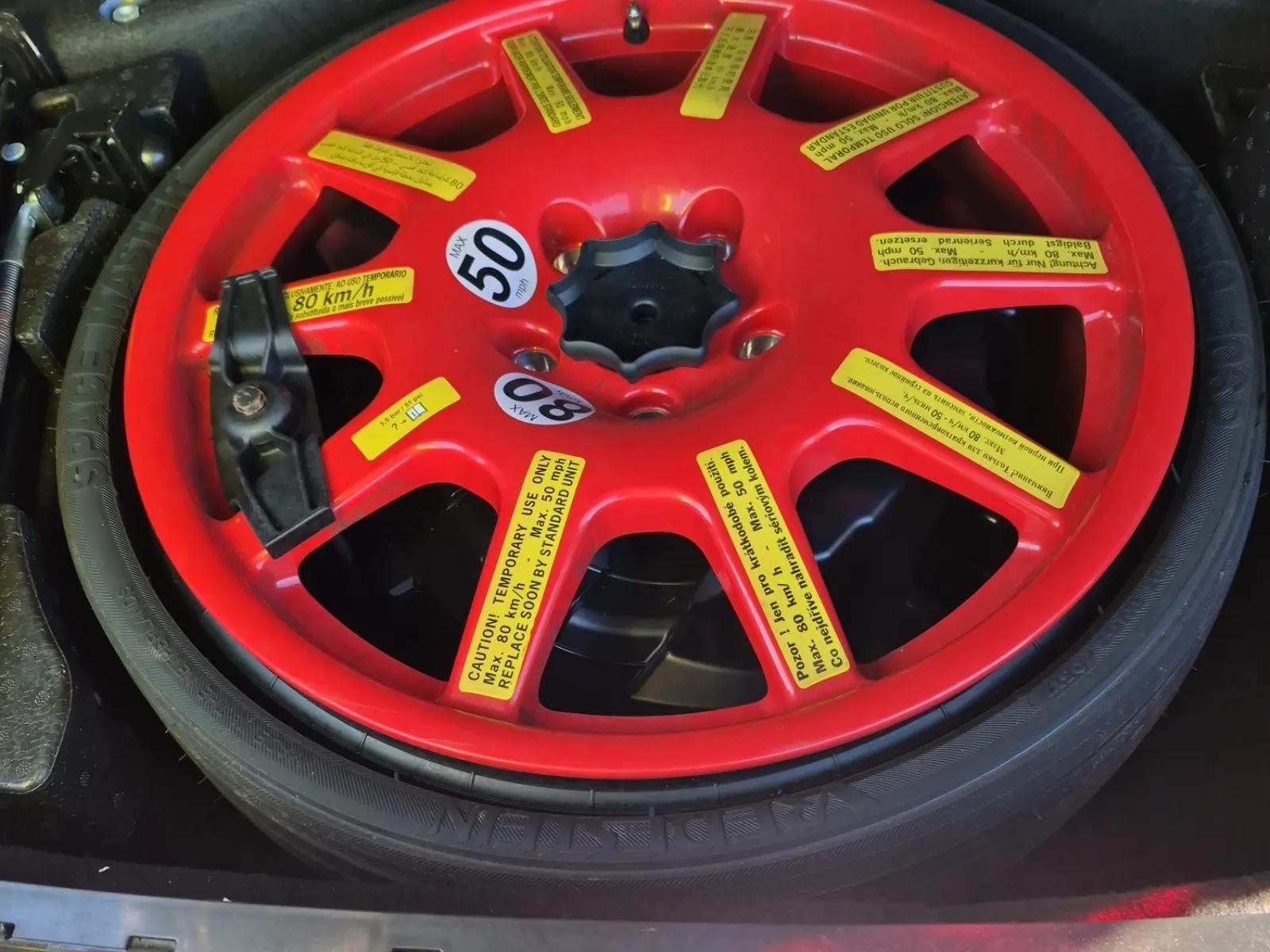 Spare Tire & Wheel Photo