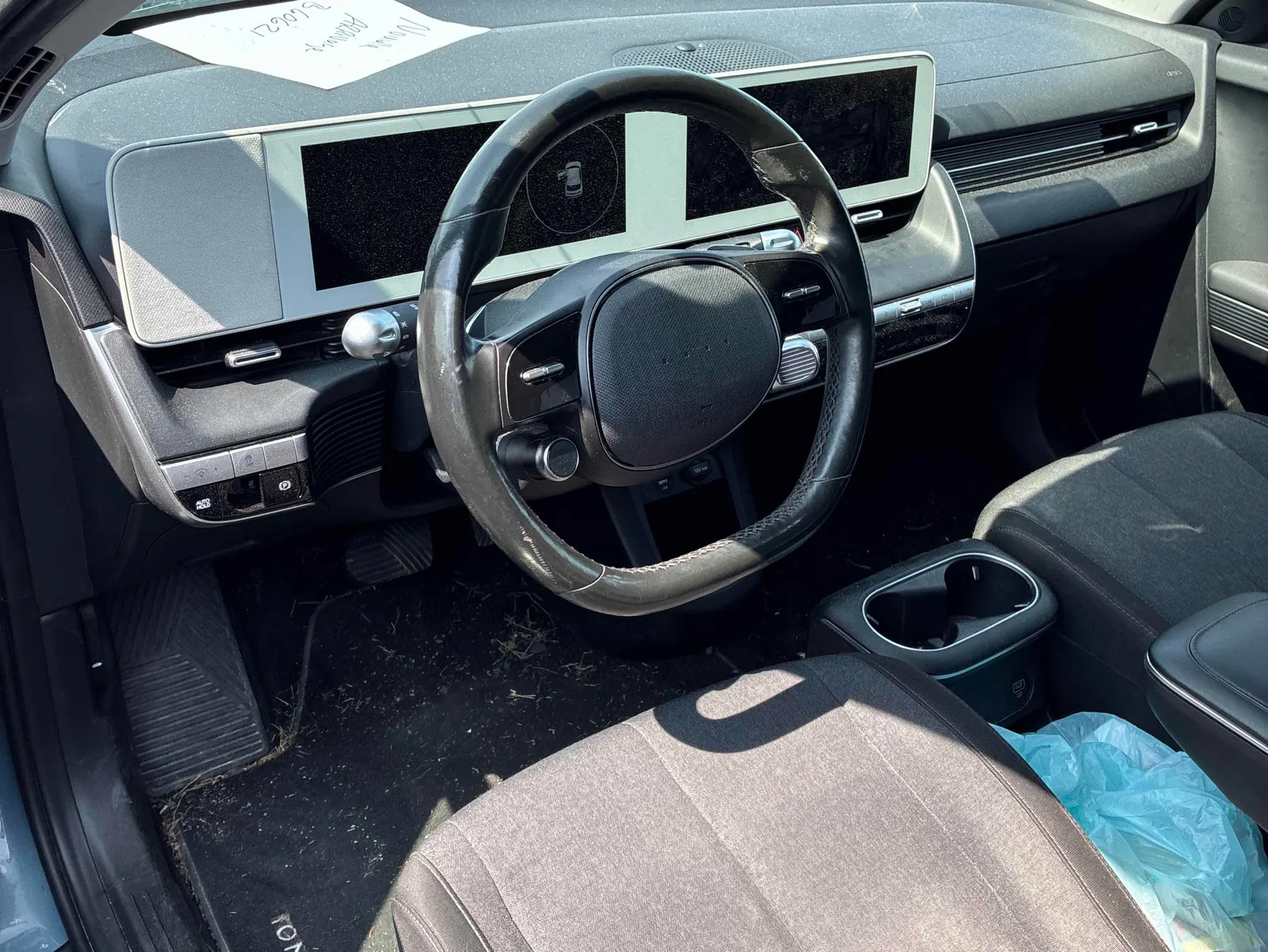 Interior driver side