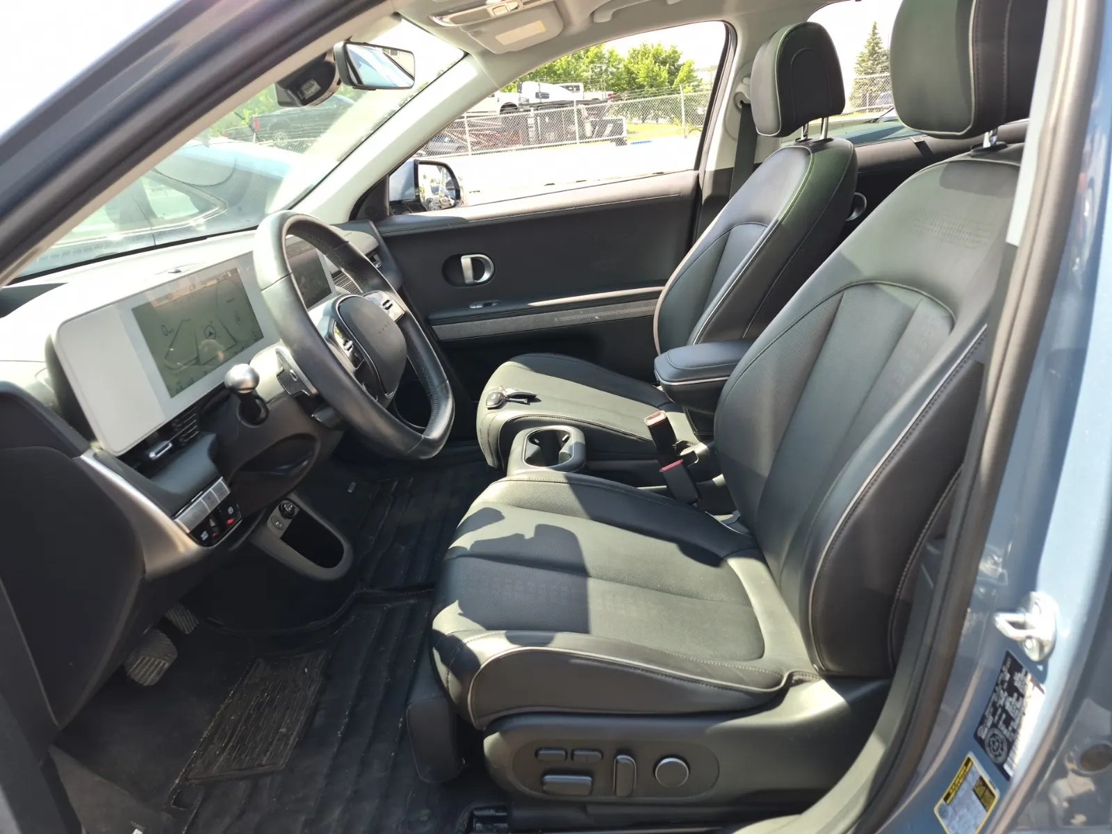 Interior driver side