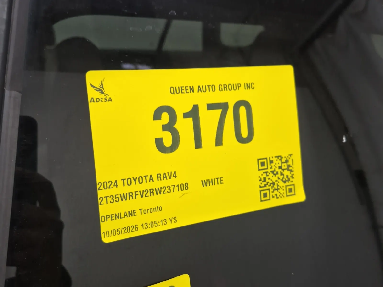 Inventory Label Photo