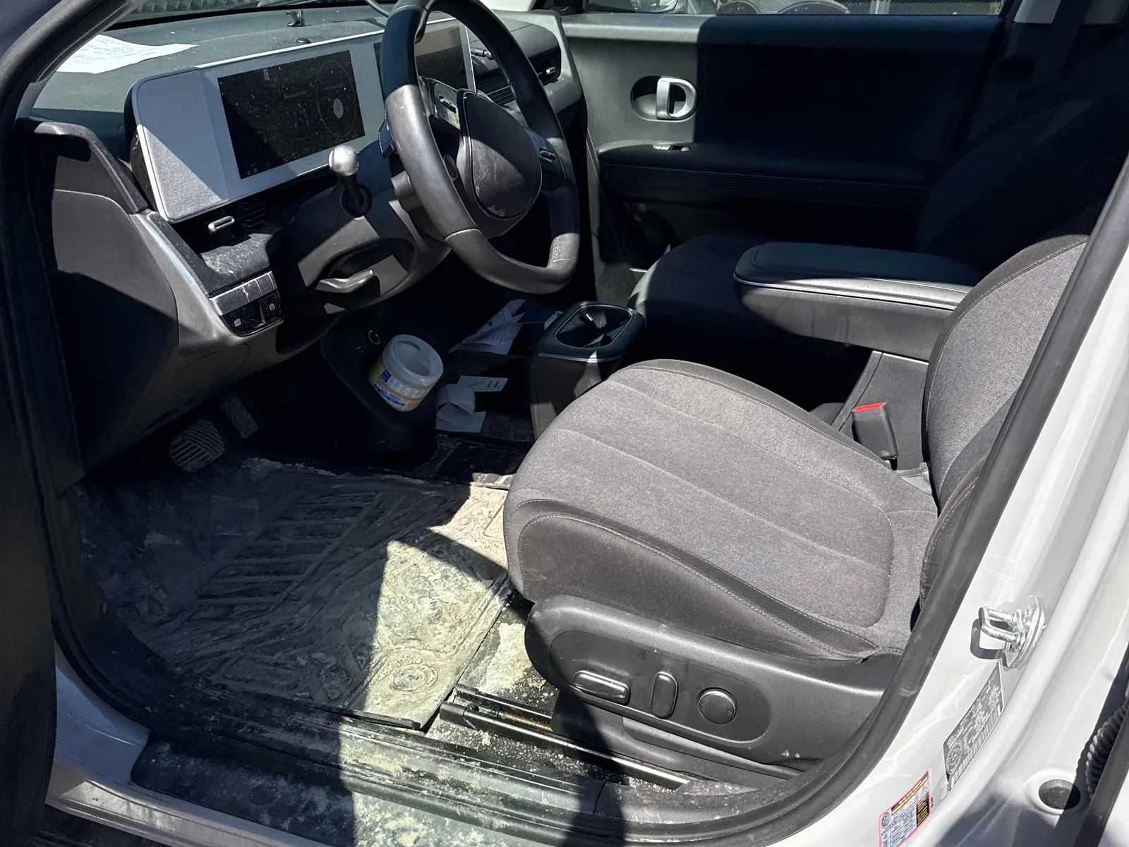 Interior driver side