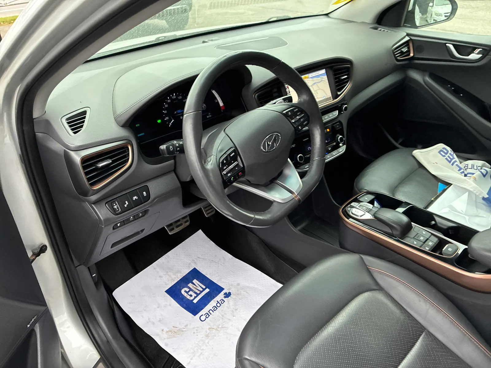 Interior driver side