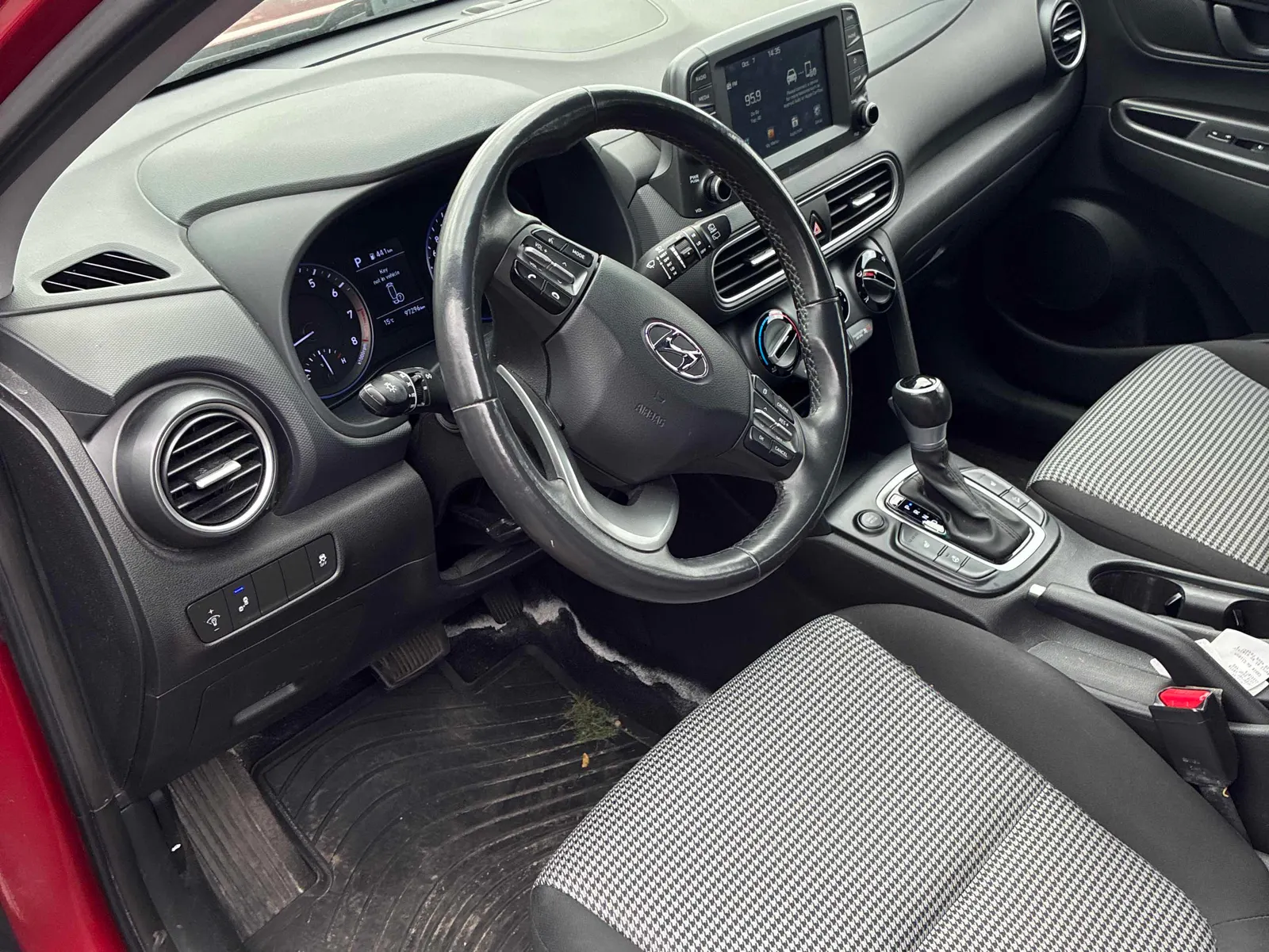 Interior driver side