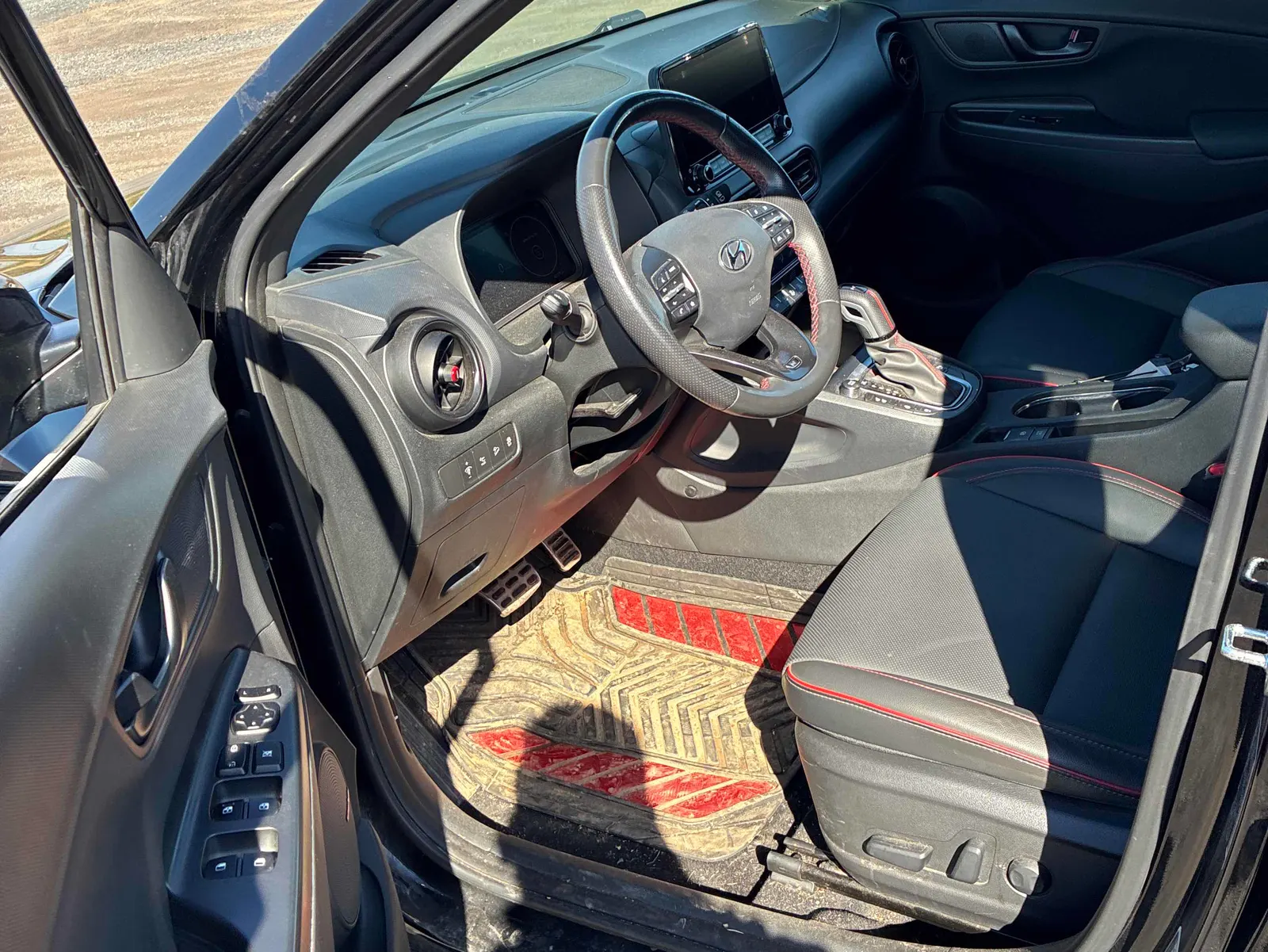 Interior driver side