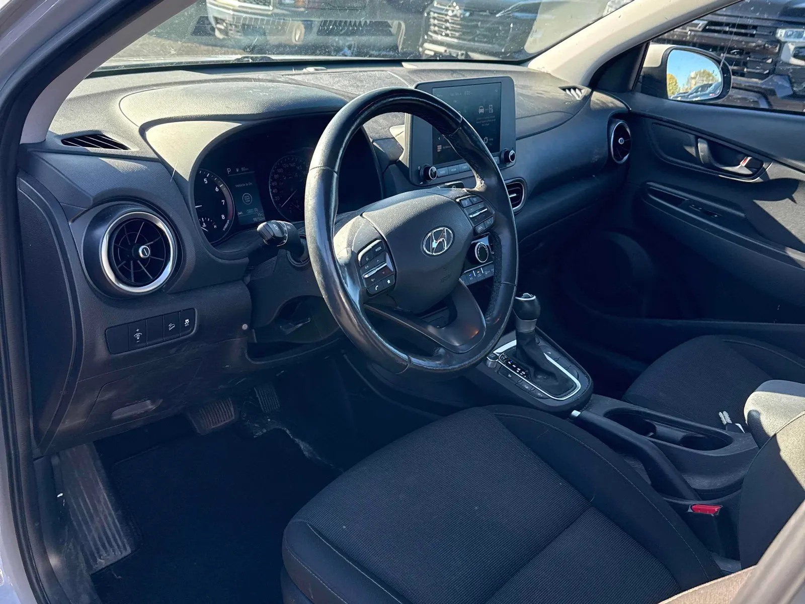 Interior driver side