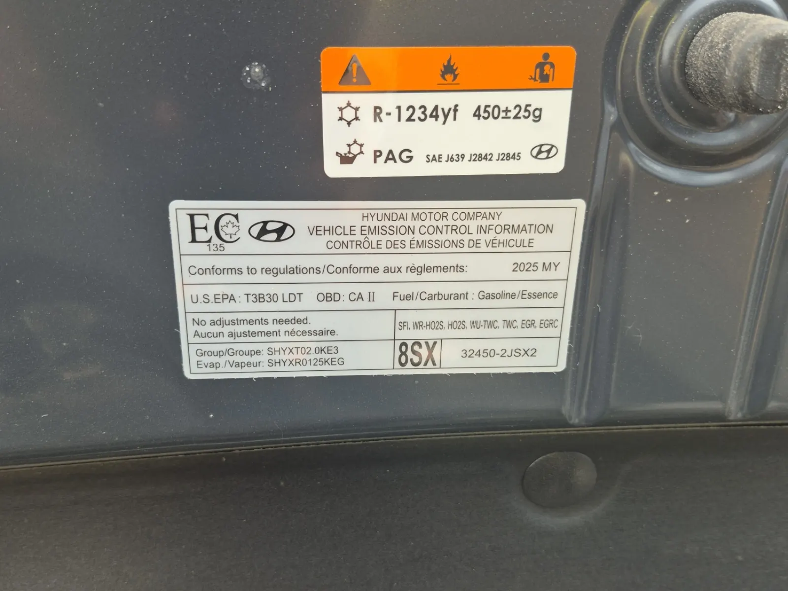 Emission Sticker Photo