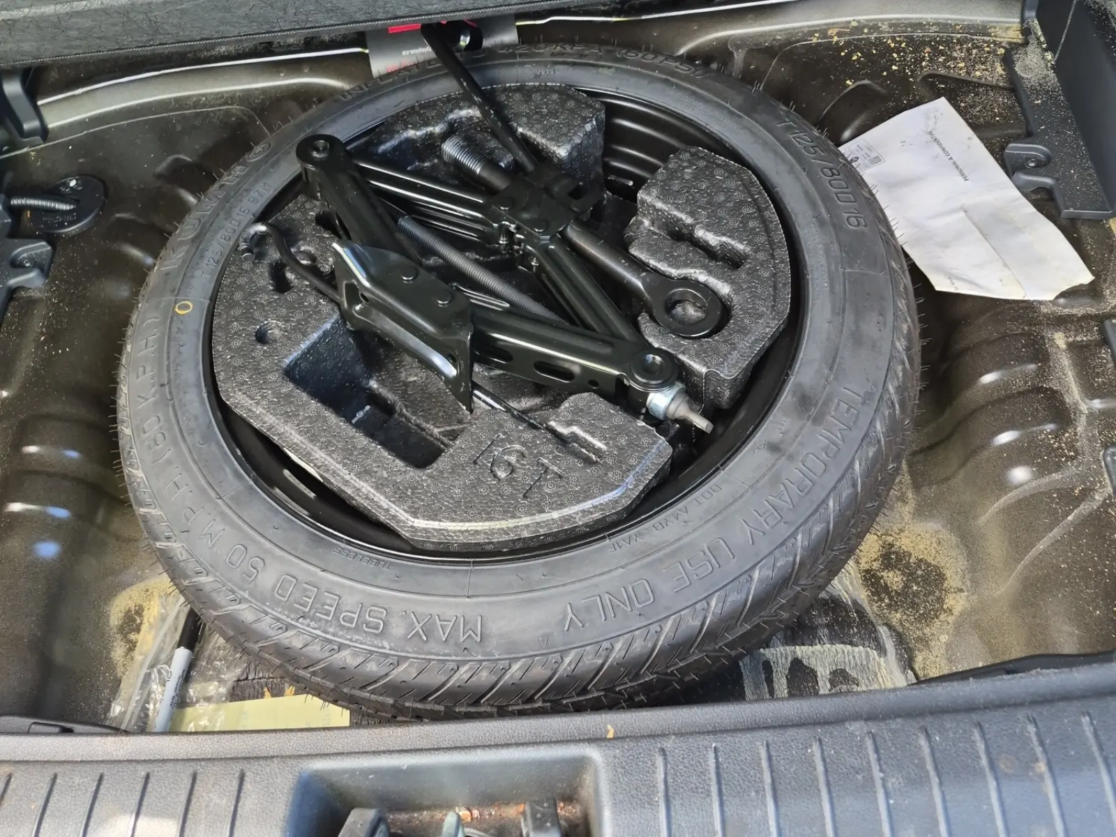 Spare Tire & Wheel Photo
