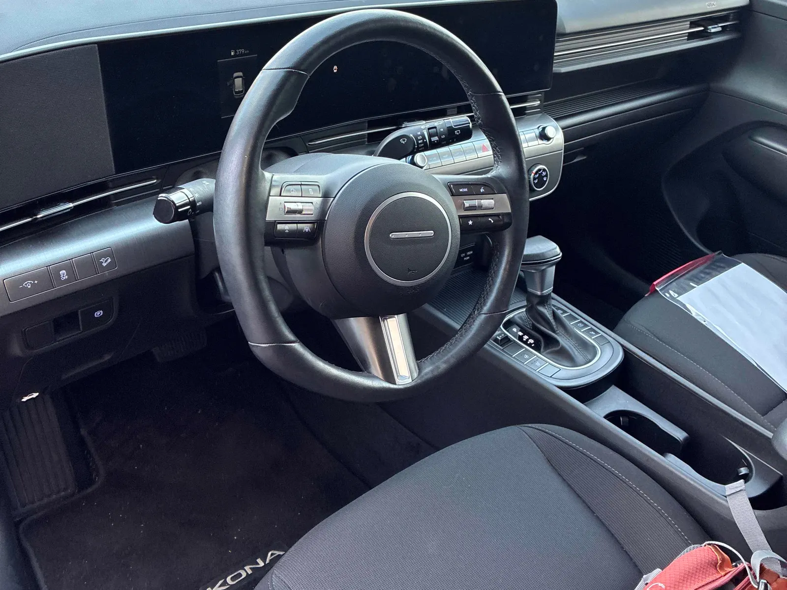 Interior driver side