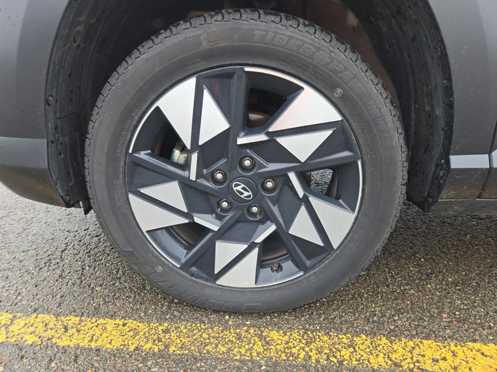 Front driver wheel/tire photo