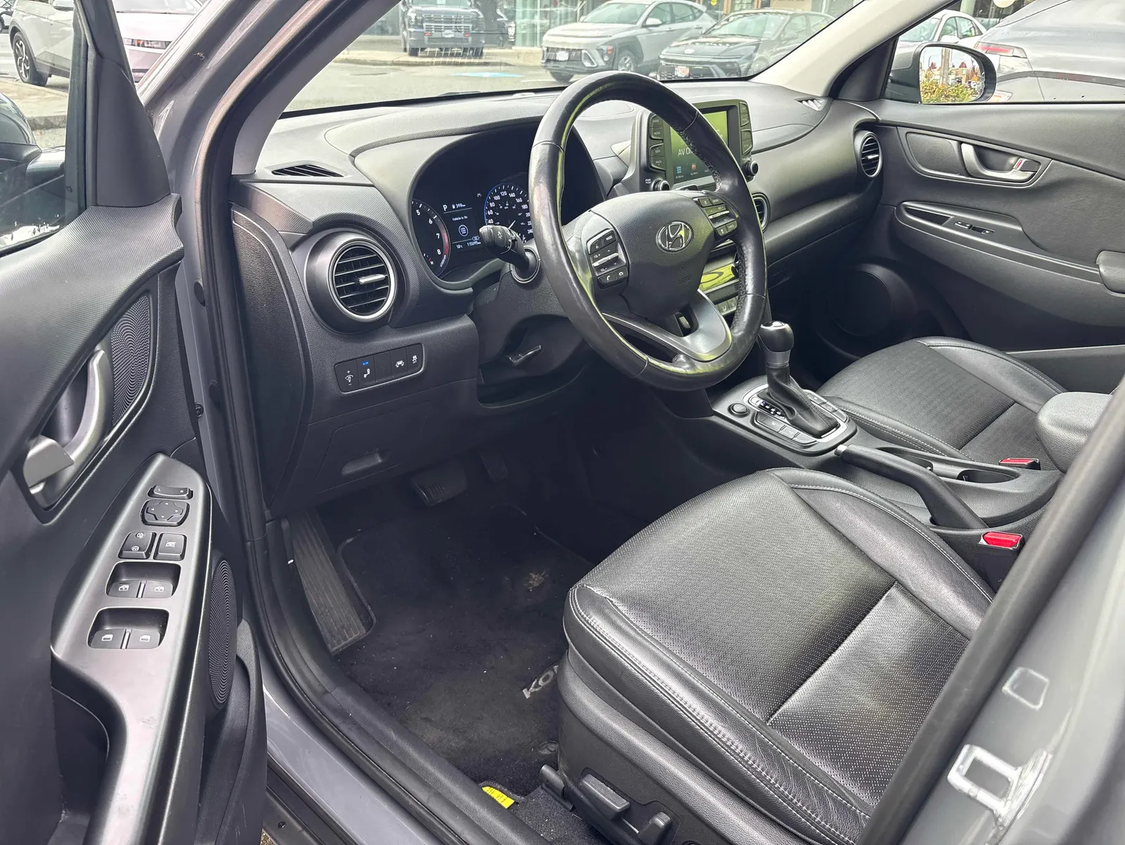 Interior driver side