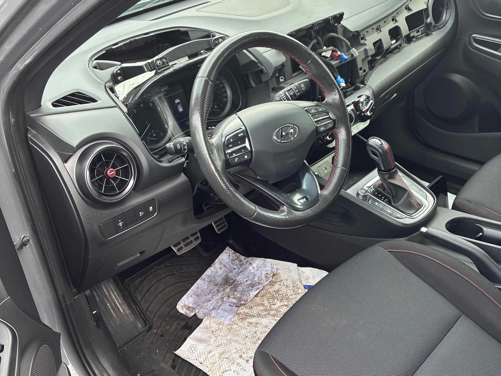 Interior driver side