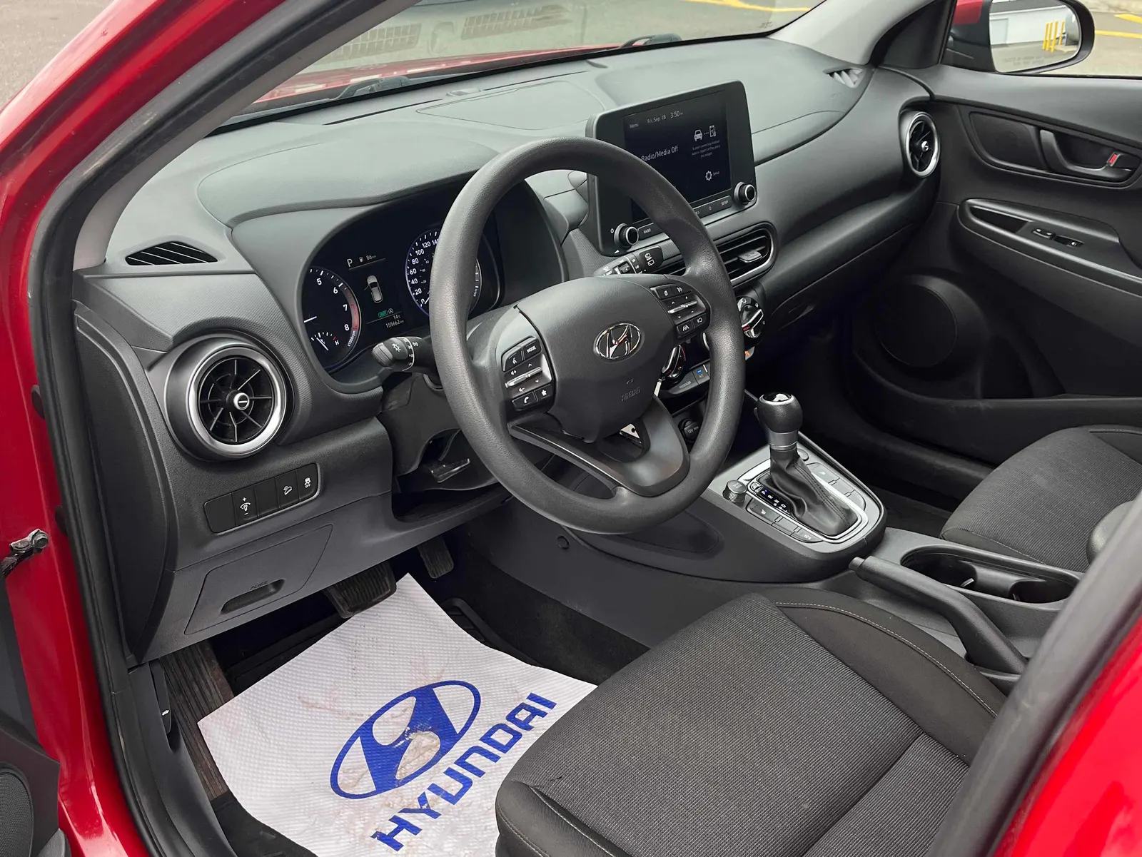 Interior driver side