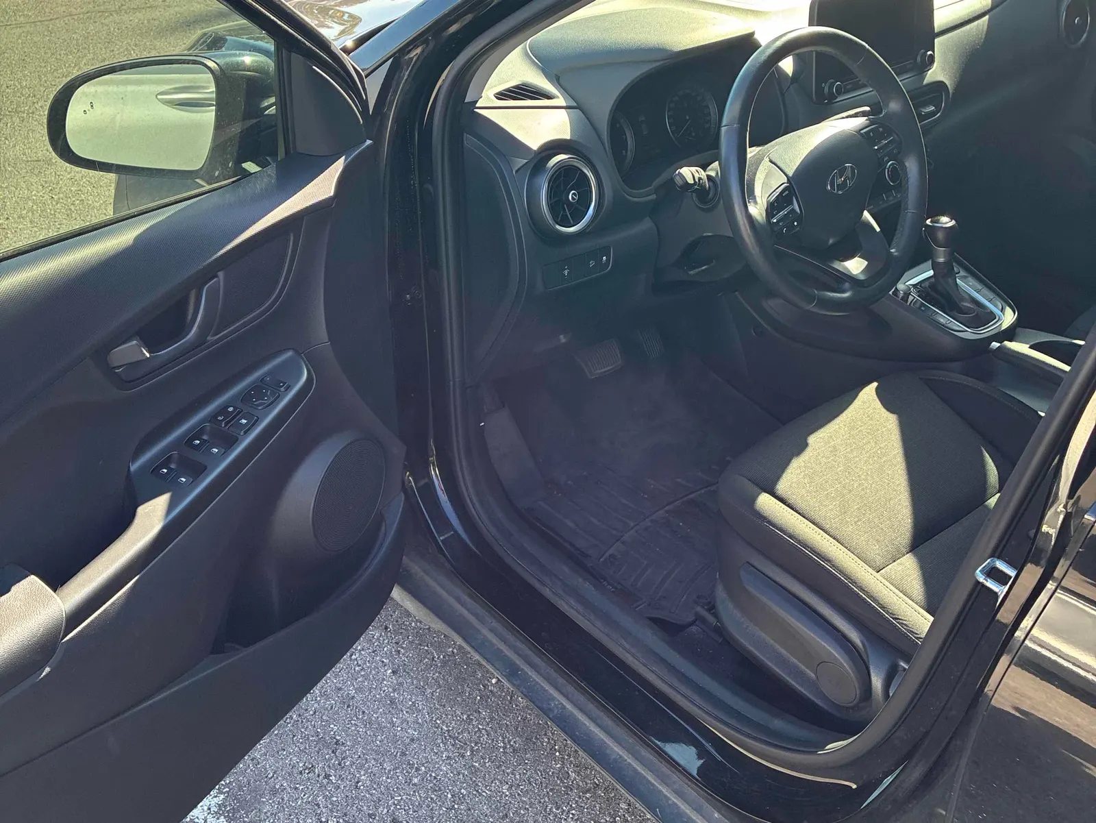 Interior driver side