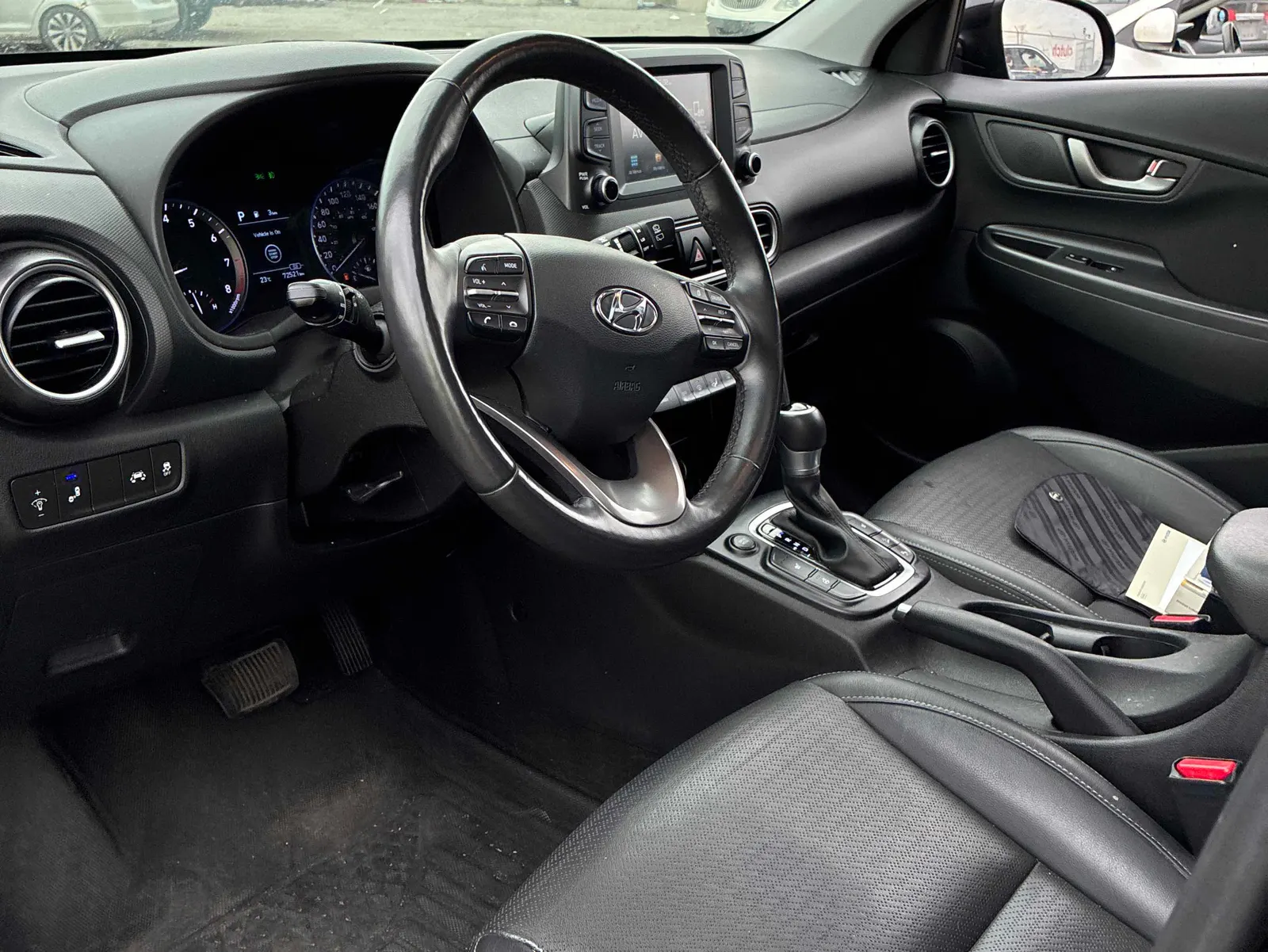 Interior driver side