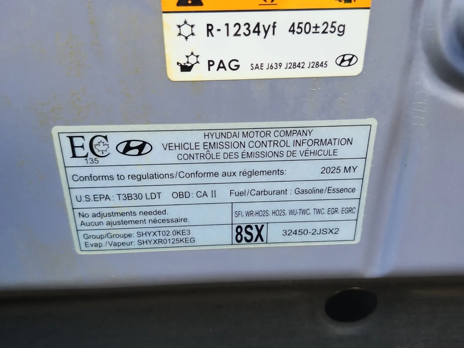 Emission Sticker Photo