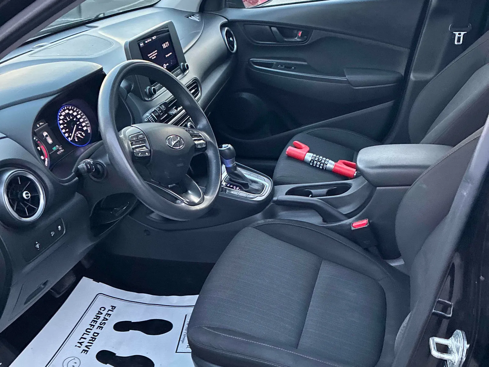 Interior driver side