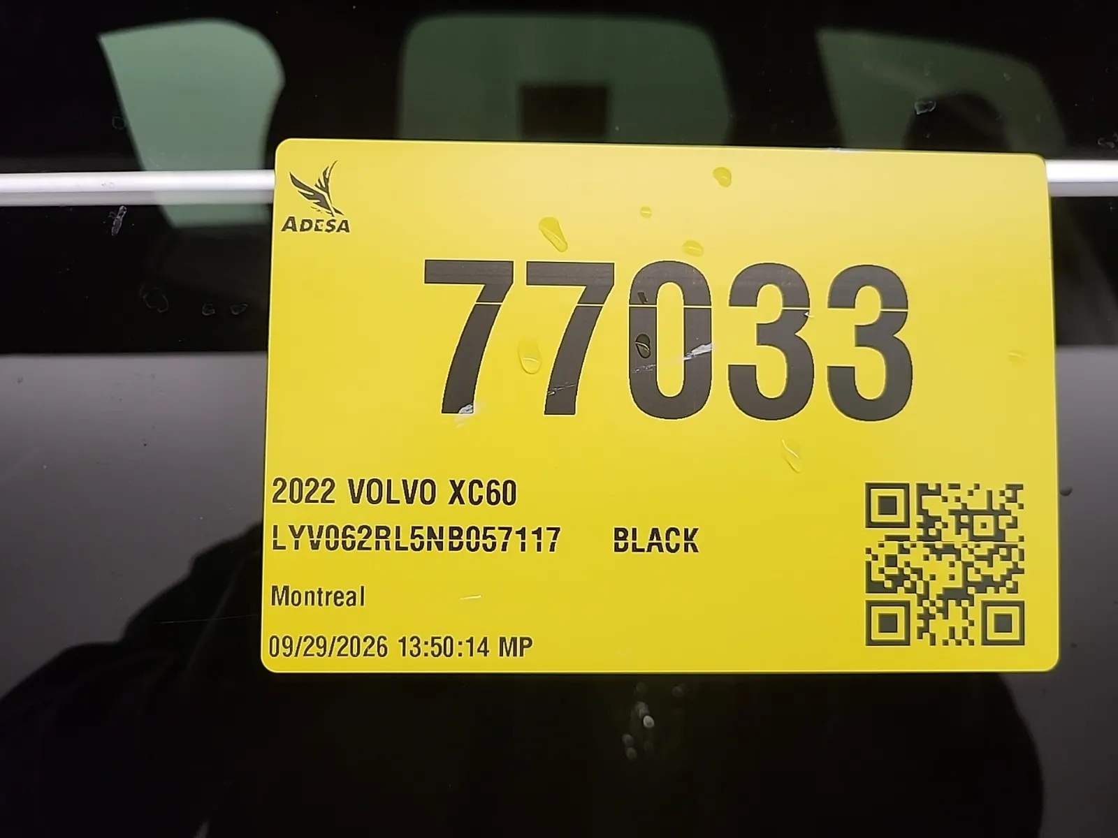 Inventory Label Photo