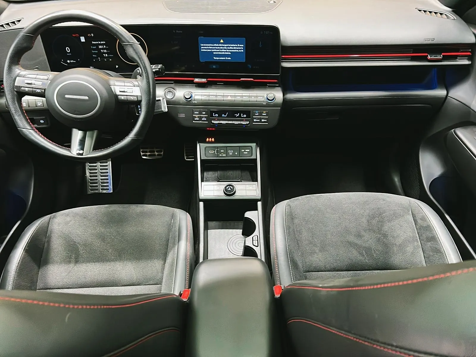 Interior driver side