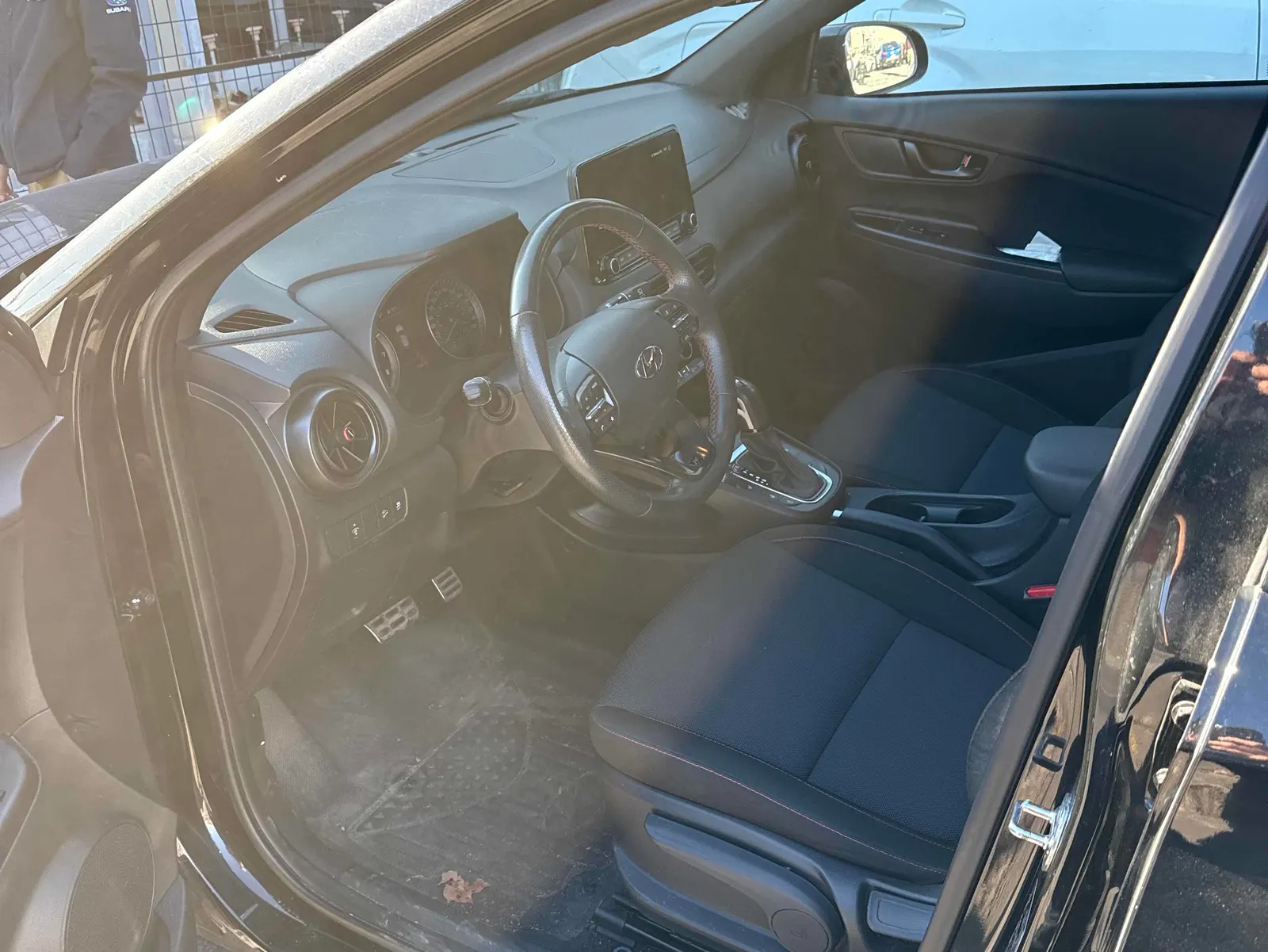Interior driver side