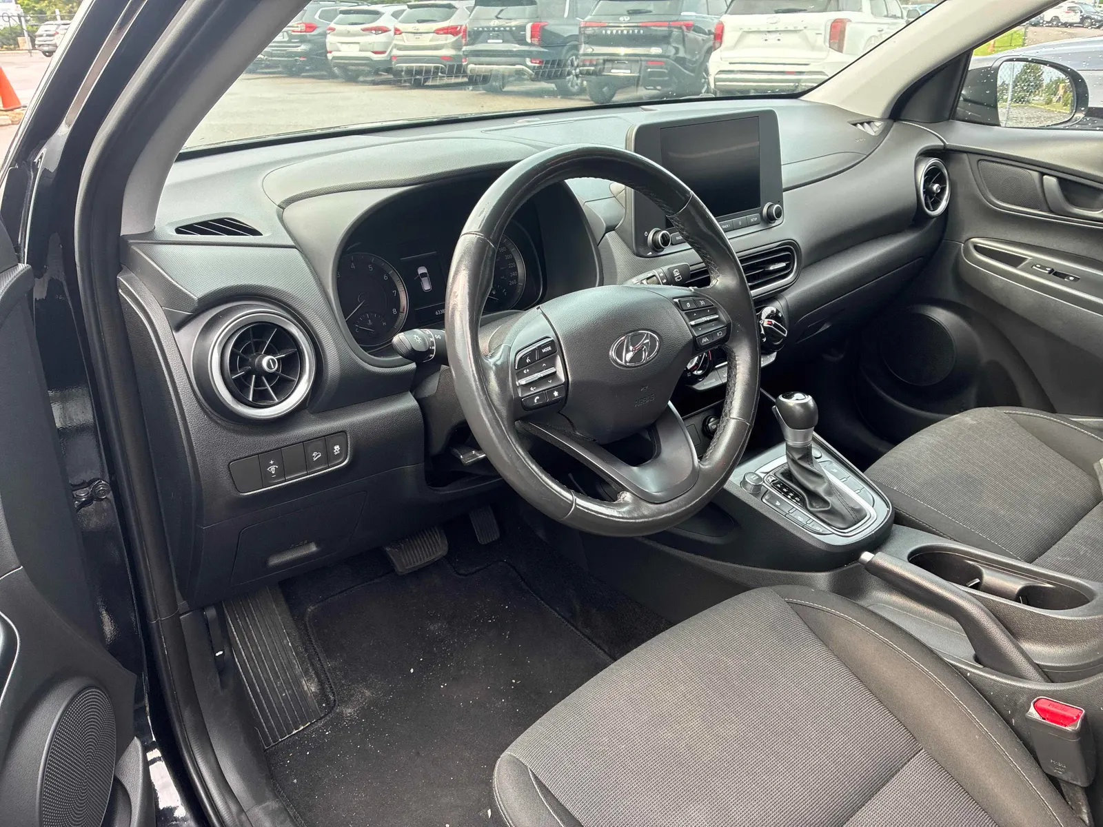 Interior driver side