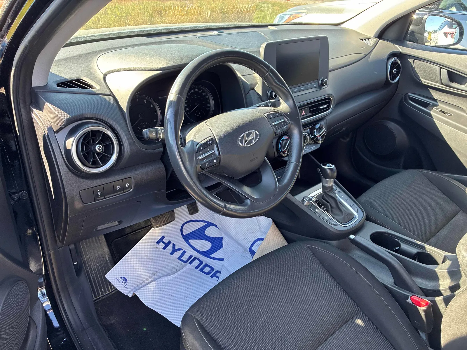 Interior driver side