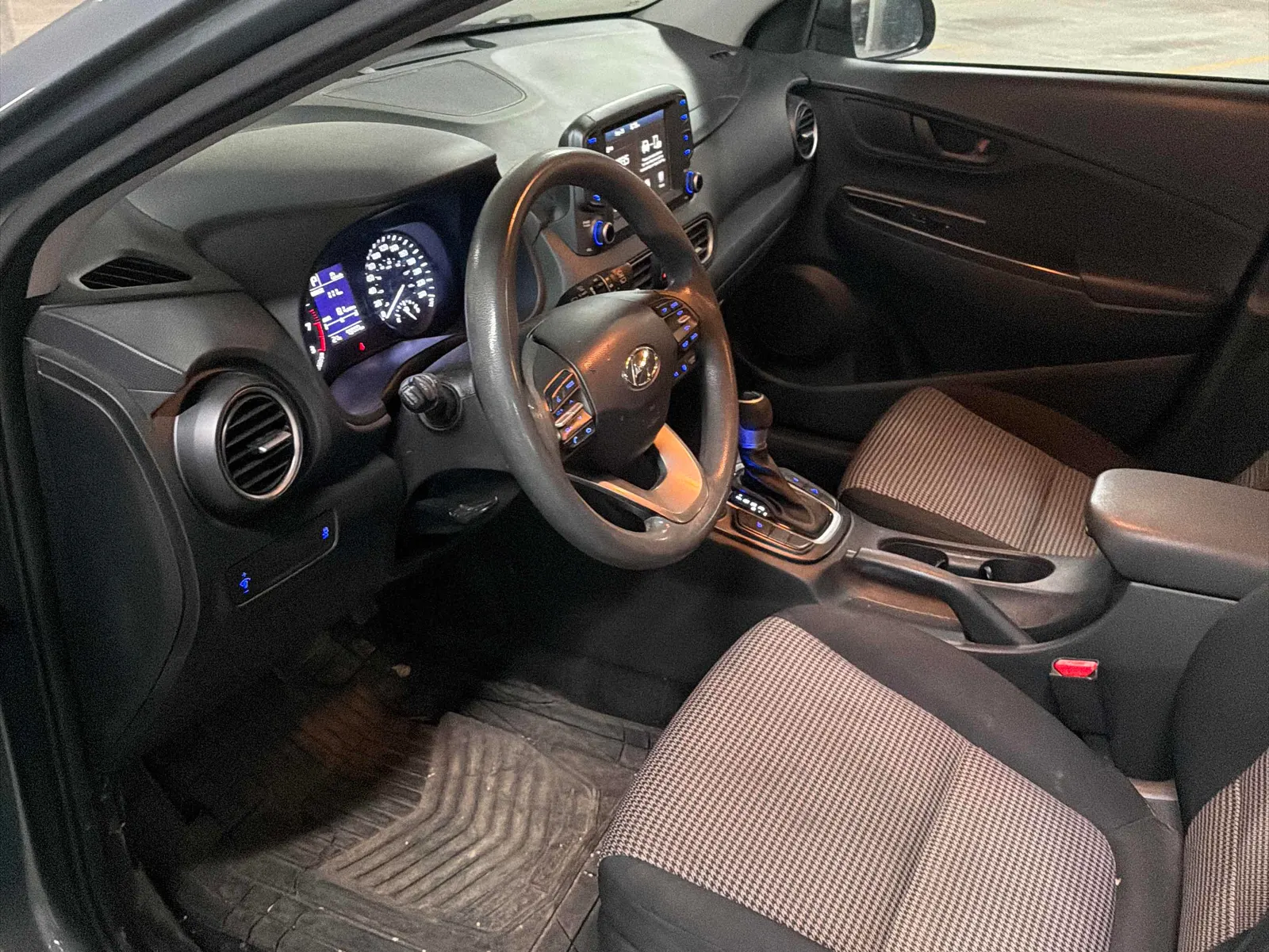 Interior driver side