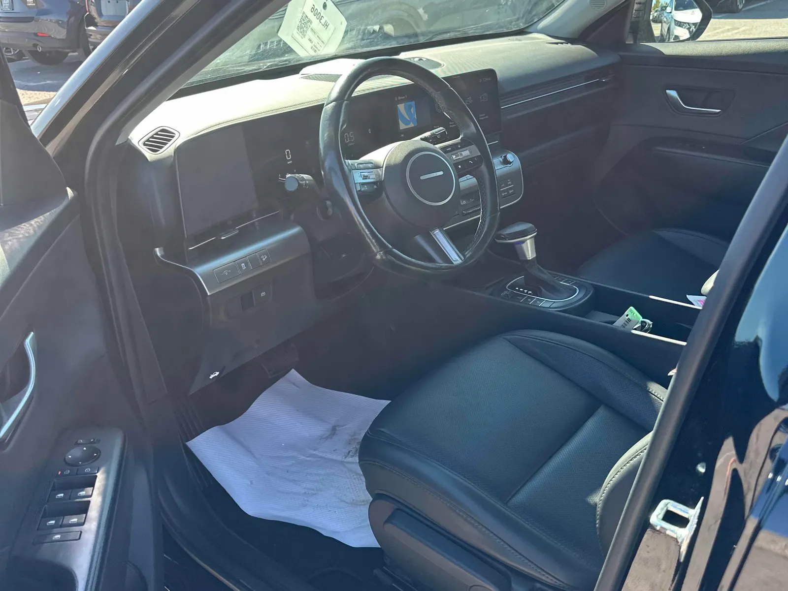 Interior driver side