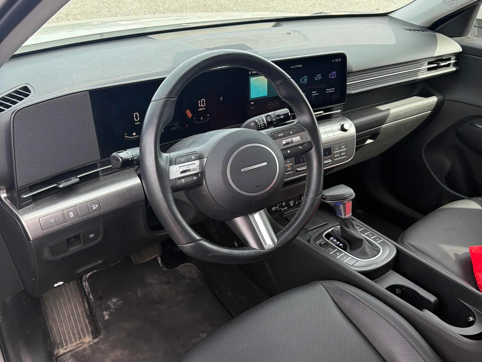 Interior driver side