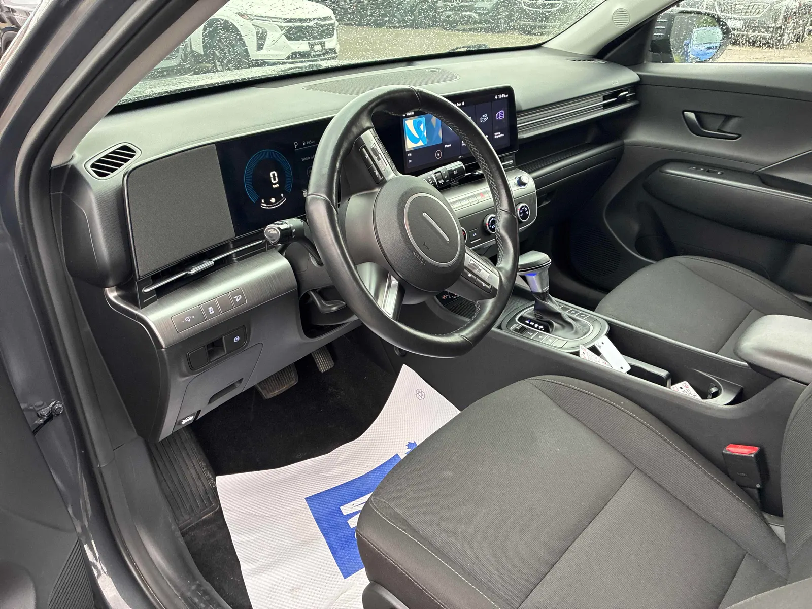 Interior driver side