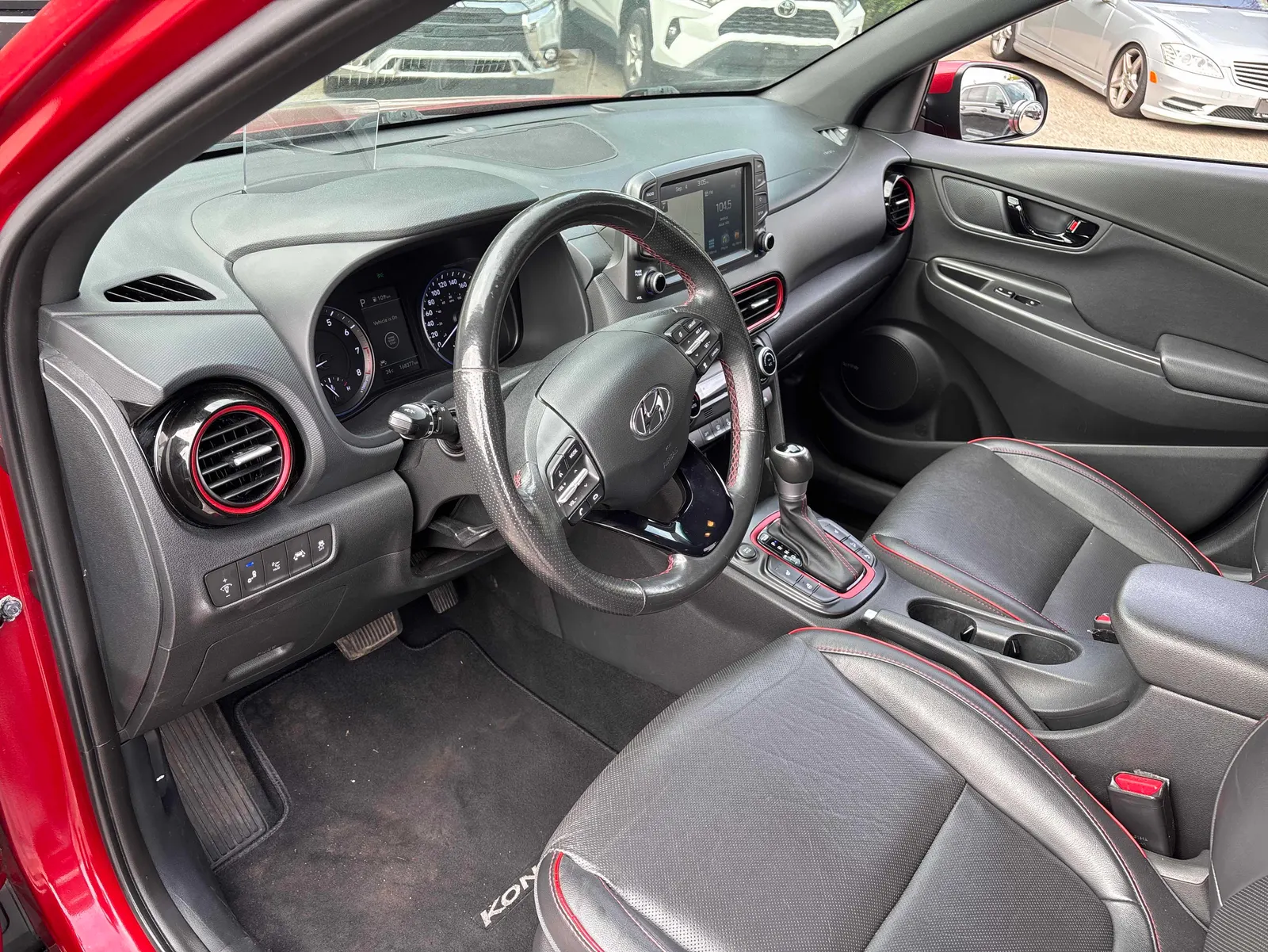 Interior driver side