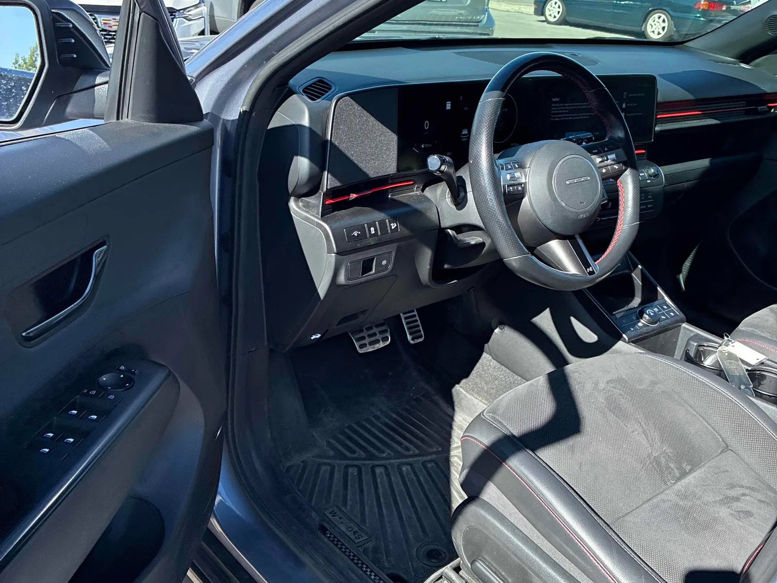 Interior driver side